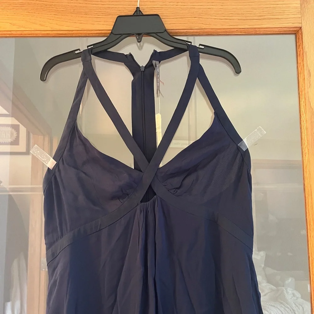 Anthropologie Deep Blue Dress - Picture 4 of 6